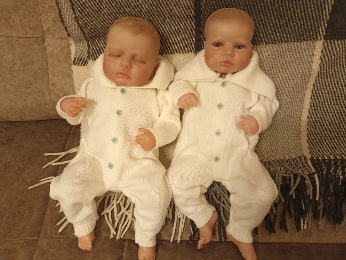 Нові ляльки немовлята Реборн (ріст 48-50 см) винилові та м'ягкотілі.