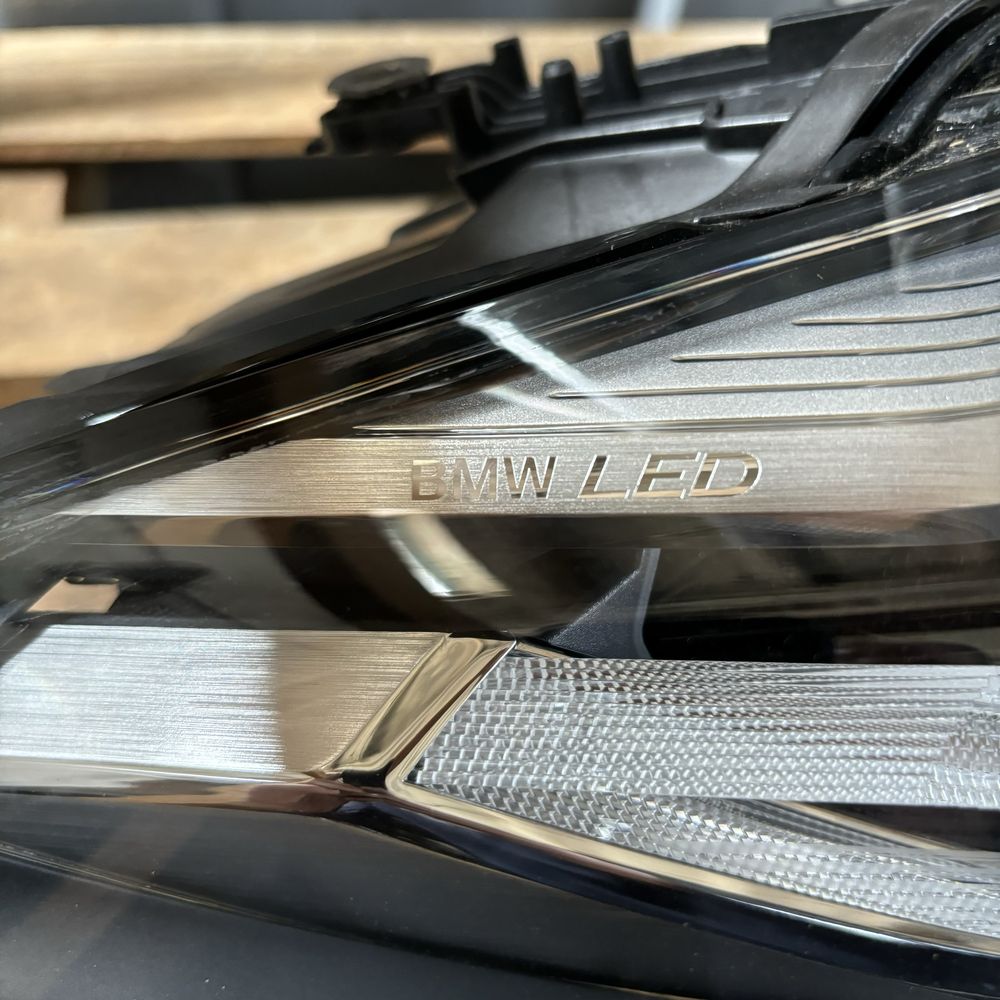 Фары Bmw G30 G31  рестайл Full Led европа лед оптика
