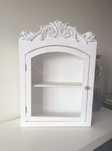 Wisząca szafka Shabby Chic w stylu retro