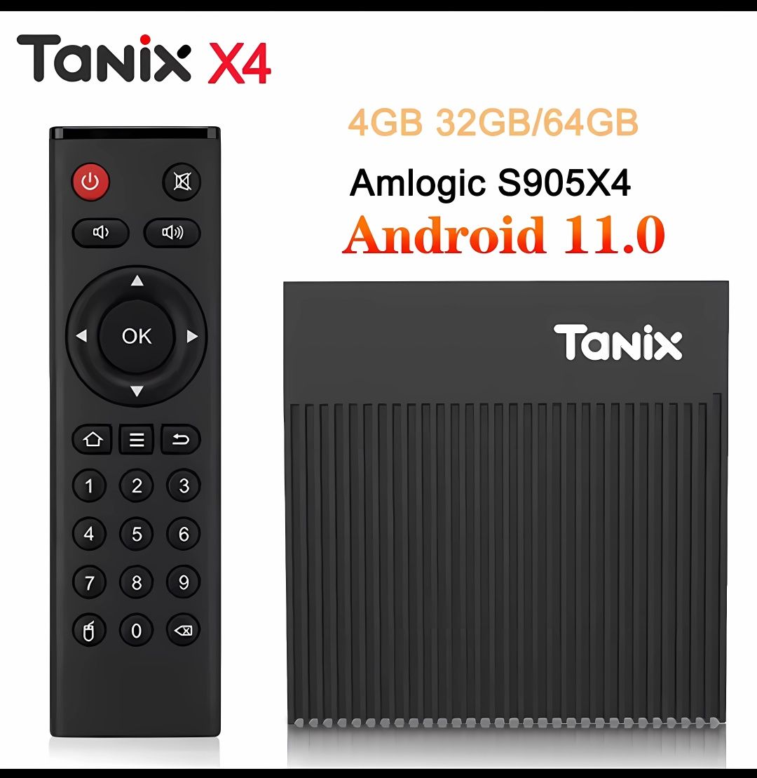 Смарт приставка Tanix tx5 S905Y5 Tx4 s905x4 4/32