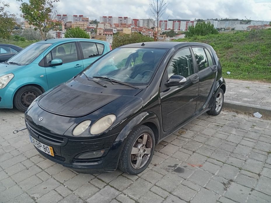 Smart for fur a diesel a trabalhar e a andar para peças não tem docume