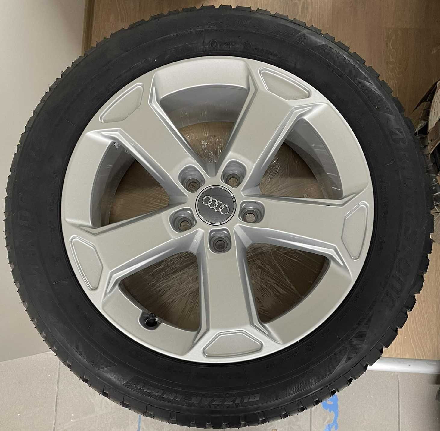 Nowe koła 17" Audi OE alufelgi +Bridgestone 215/55T17 LM001 AO (1)