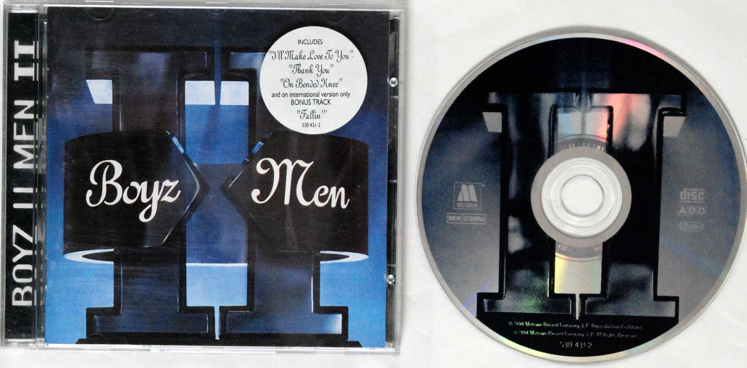 (CD) Boyz II Men - II (Motown, UK)