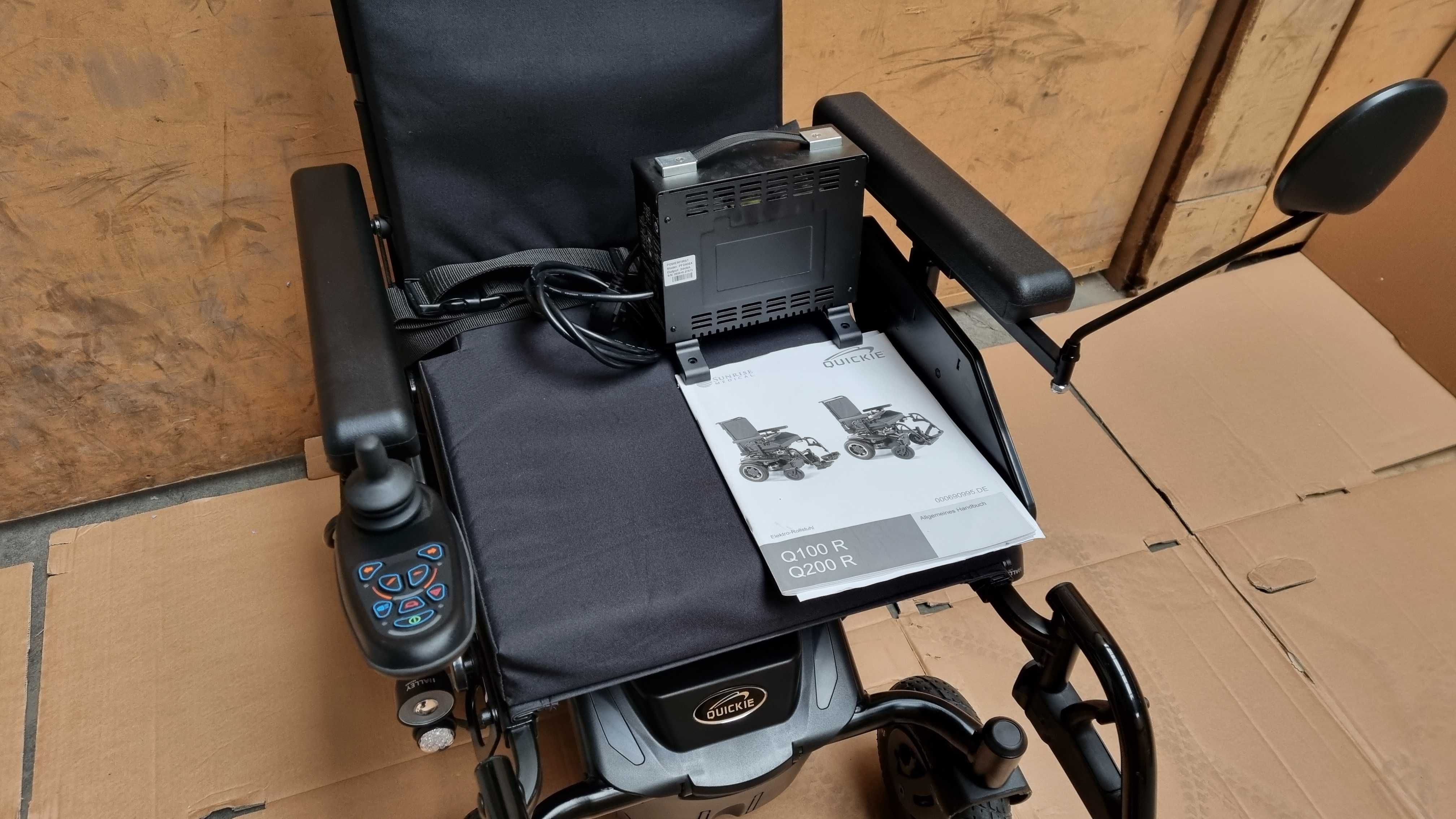 Інвалідний візок Quickie 200, Инвалидная электроколяска з Германии