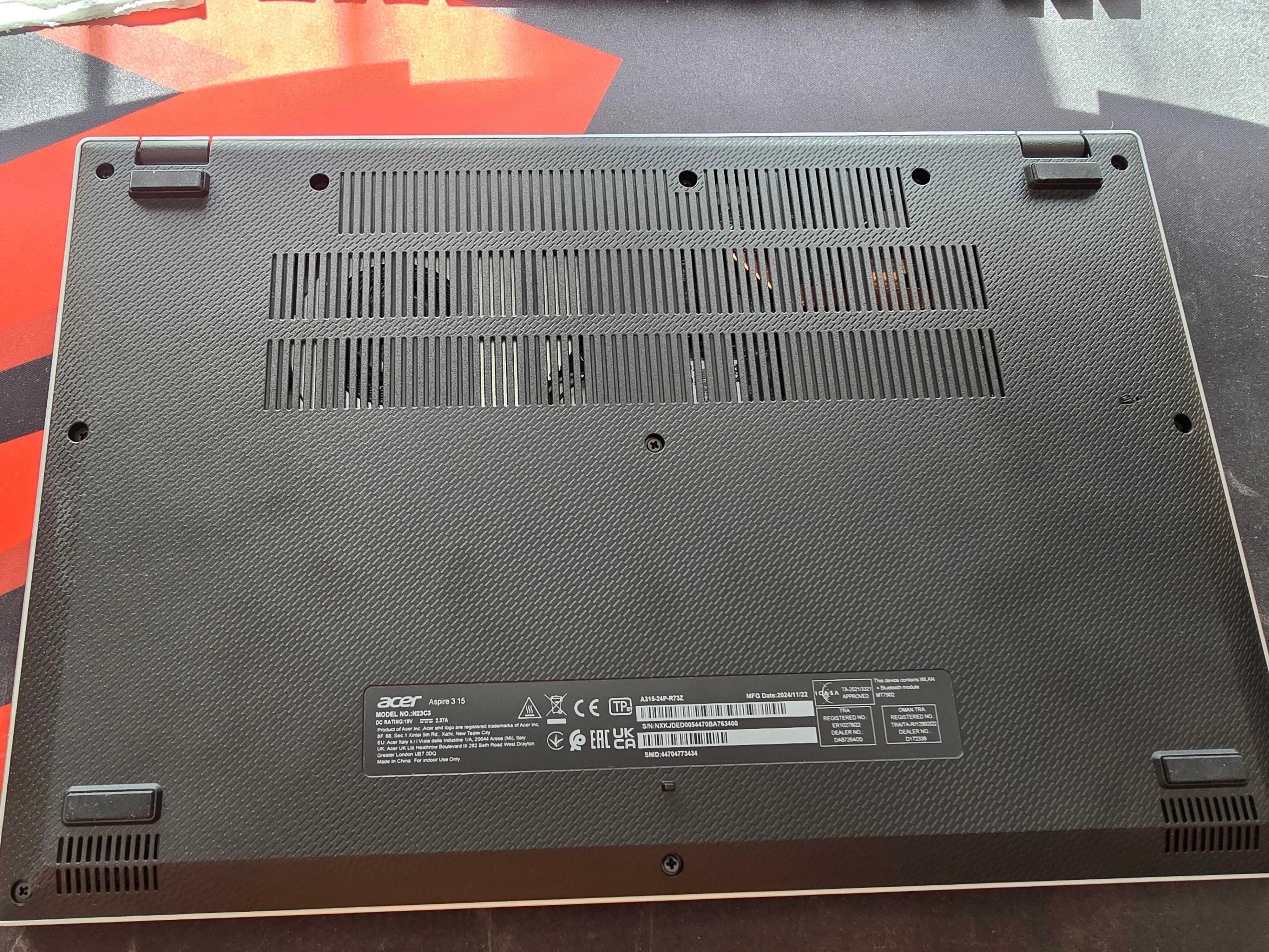 Acer Aspire 3 15, nowy, gwarancja !!!
