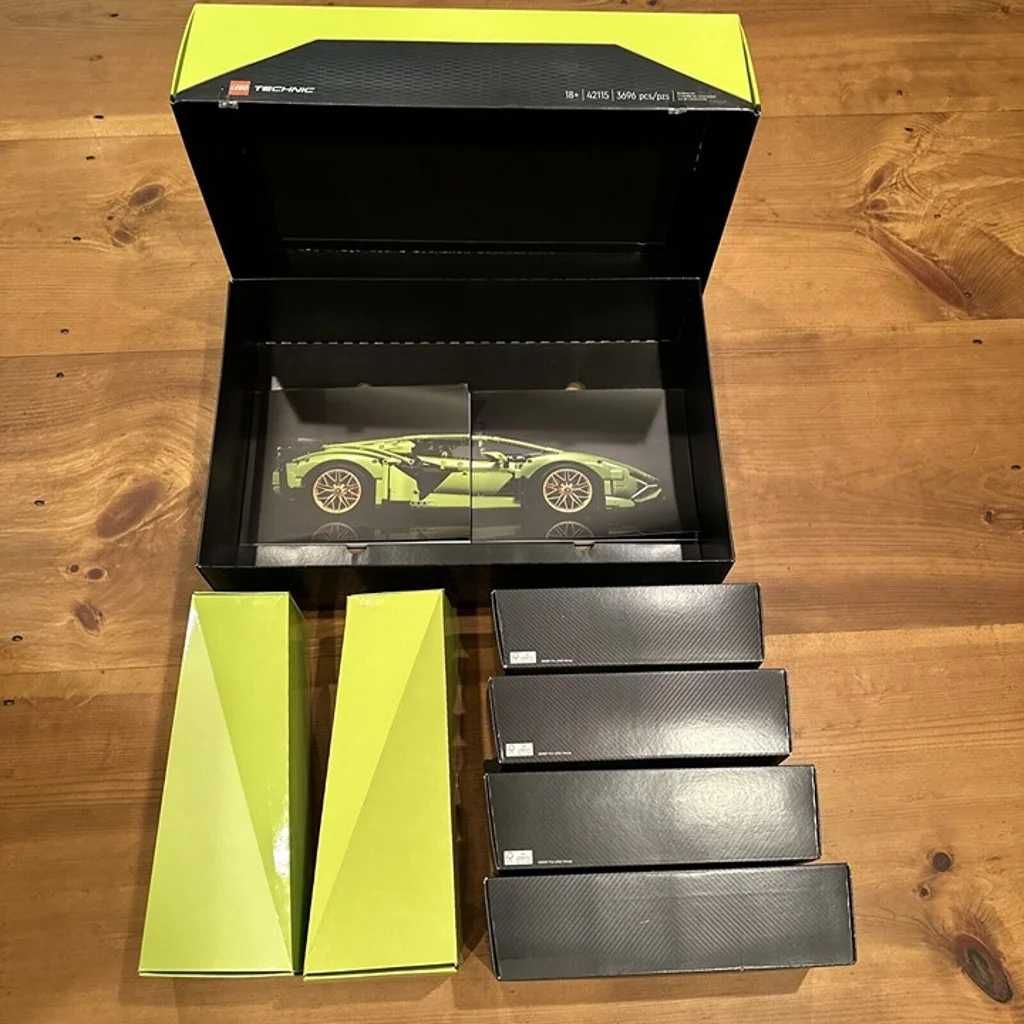 Lego Technic Lamborghini Sian 42115 - z pudełkiem i instrukcjami