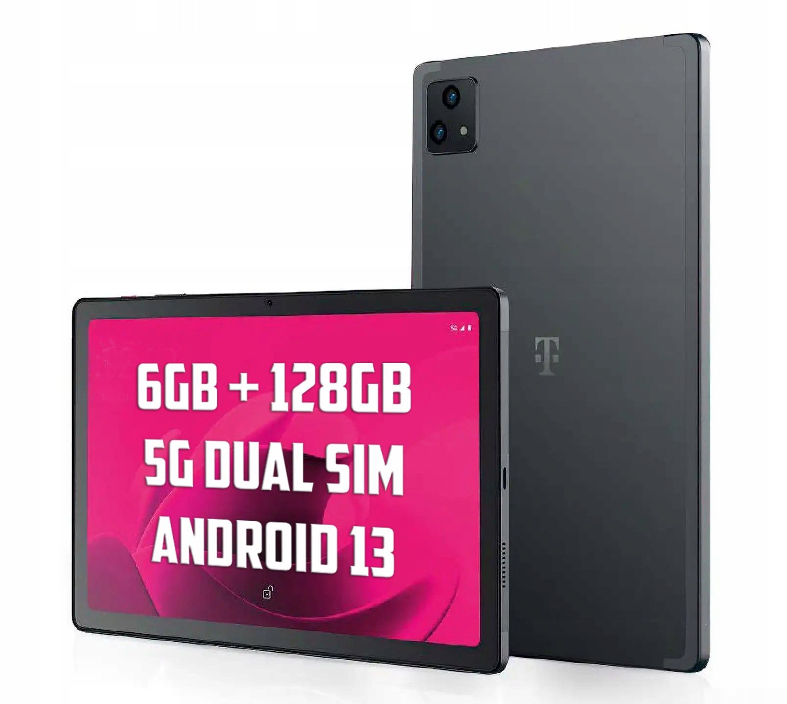 Nowy tablet 5G z Androidem 13 | Dual SIM + Google Kids Space | 6/128 G