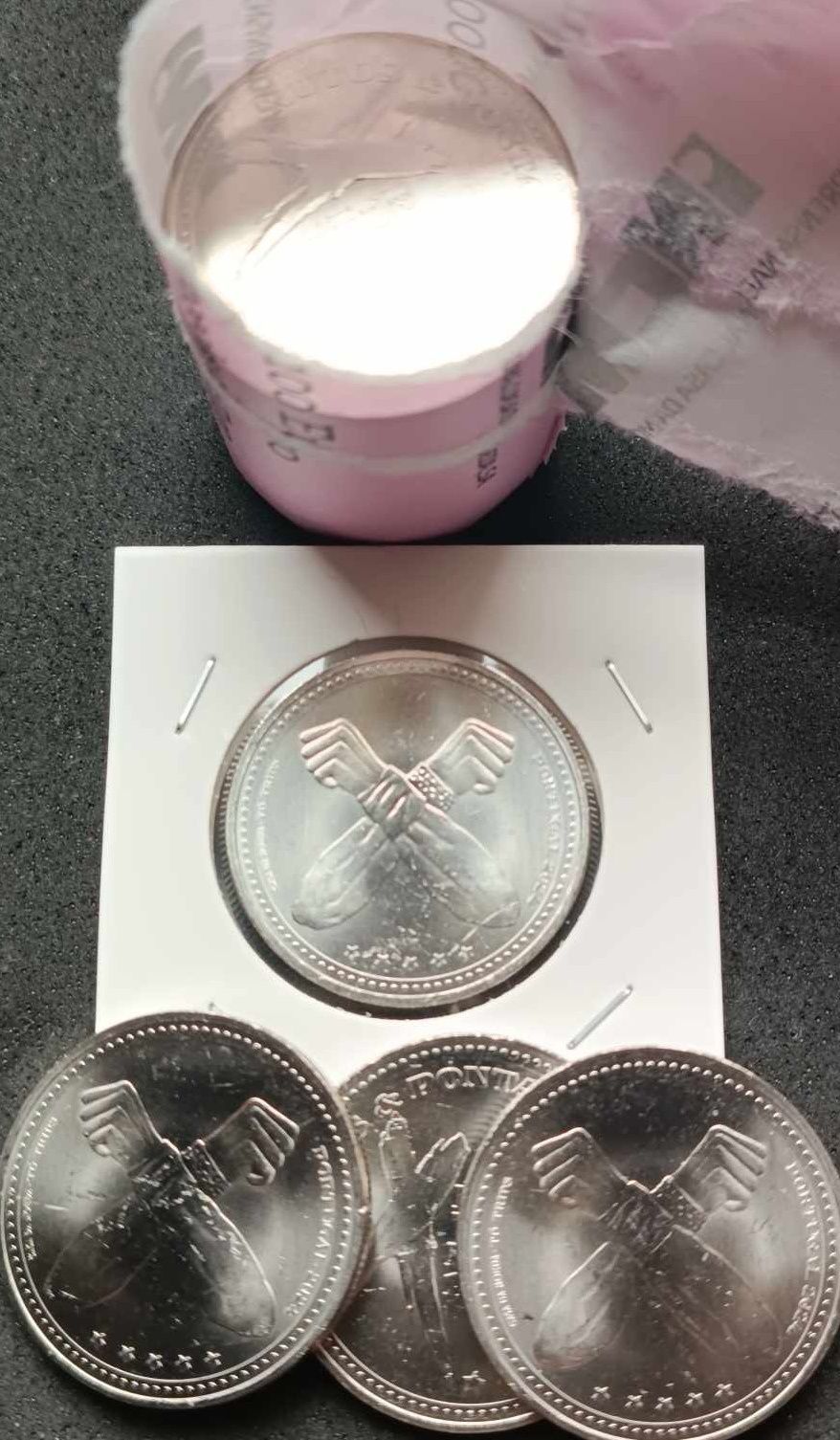 Excelente prenda - Moeda comemorativa Xutos e Pontapés UNC