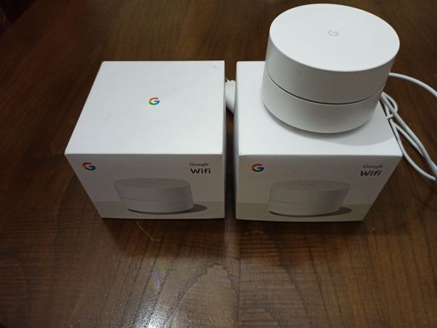 2 routers Google WiFi (Mesh)
