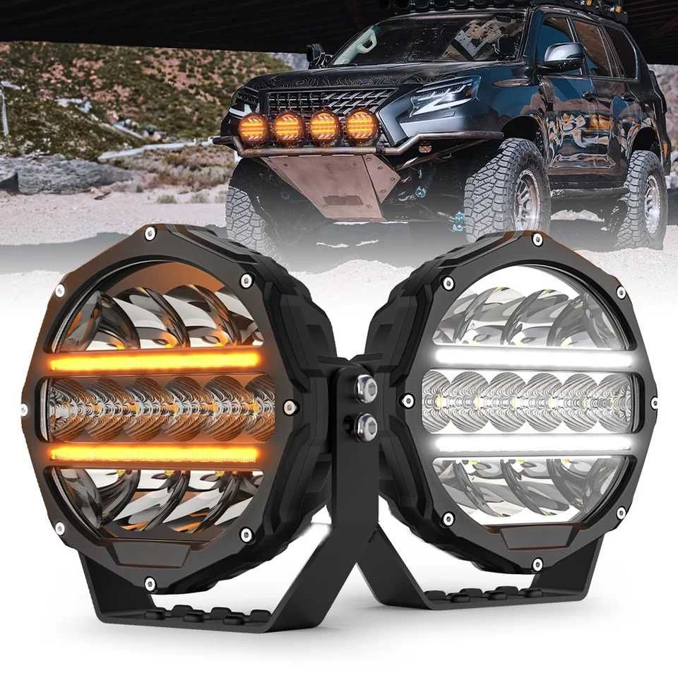 Luzes offroad 9"