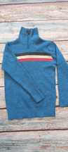 Sweter dziecięcy z golfem wełna merino Jotunheim 128