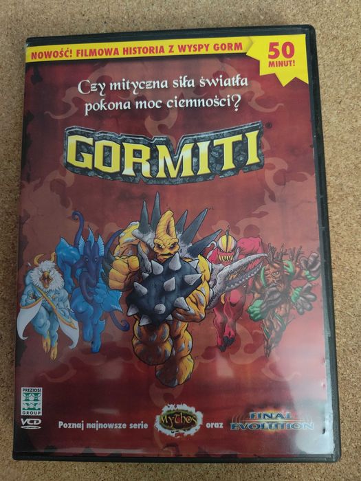 bajka DVD "Gormiti"