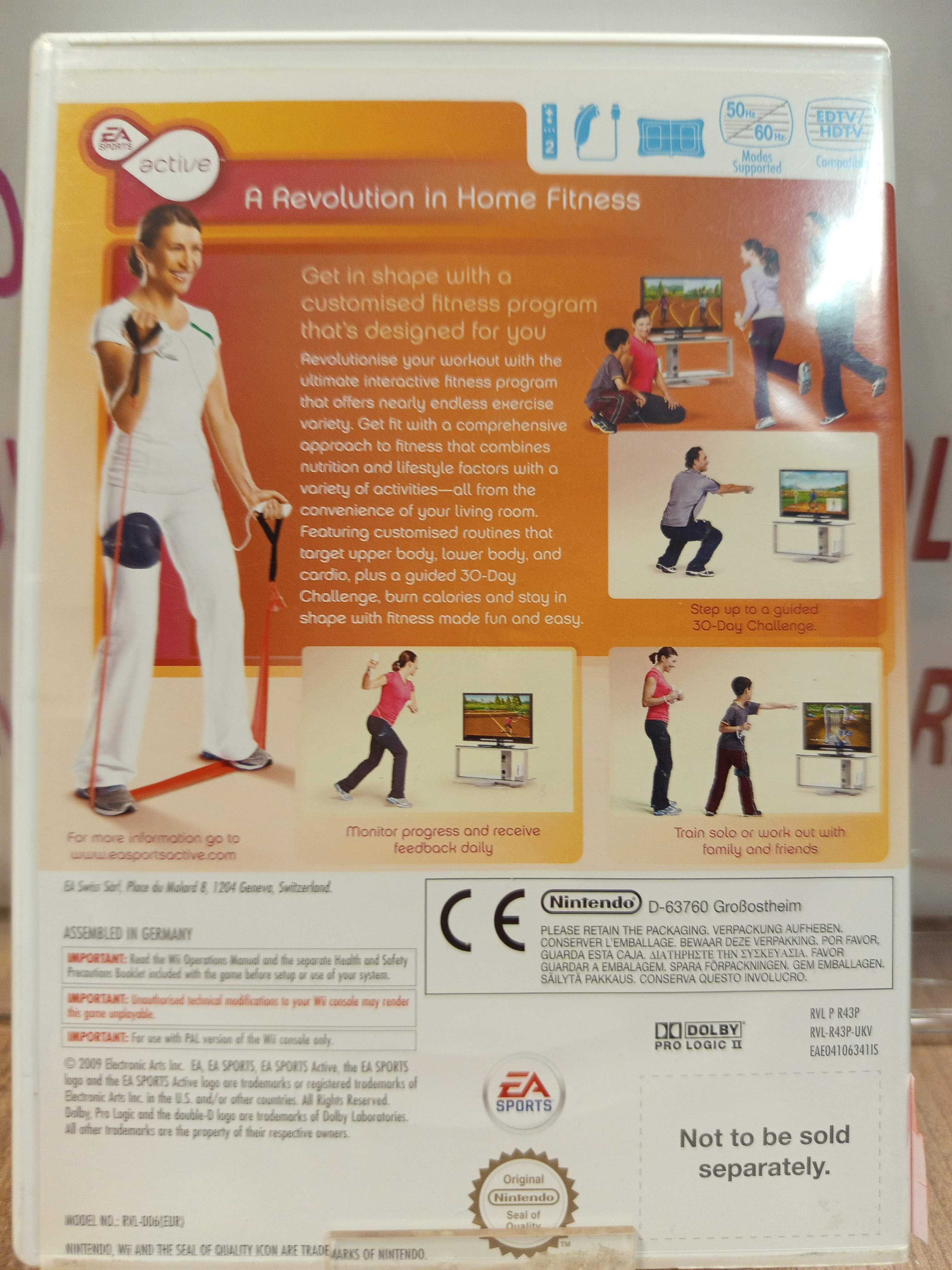 EA Sports Active Wii, Wysyłka Wymiana