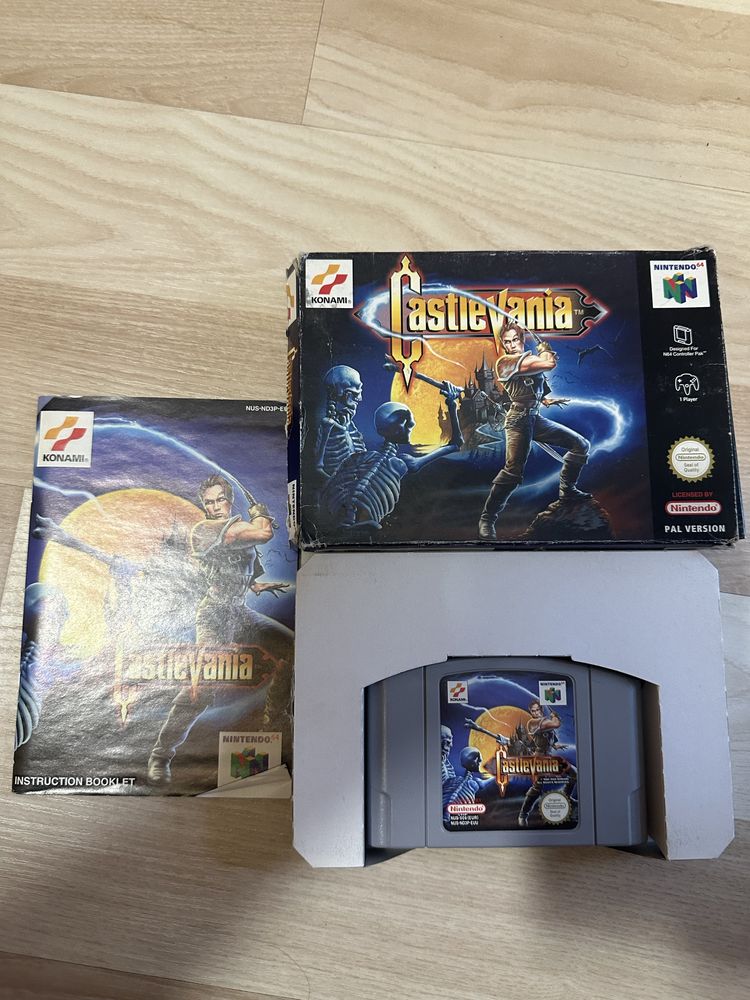 Nintendo 64 CastleVania komplet !