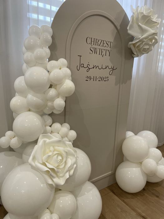 Ścianki balonowe/Wynajem ścianki dekoracyjnej z płyty MDF