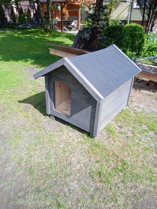 Buda dla psa ocieplona. Owczarek niemiecki, Labrador i inne rasy.