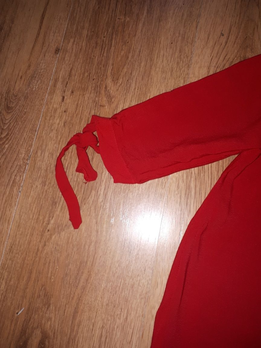 Bluzeczka Orsay S ściągacz czerwona idealna