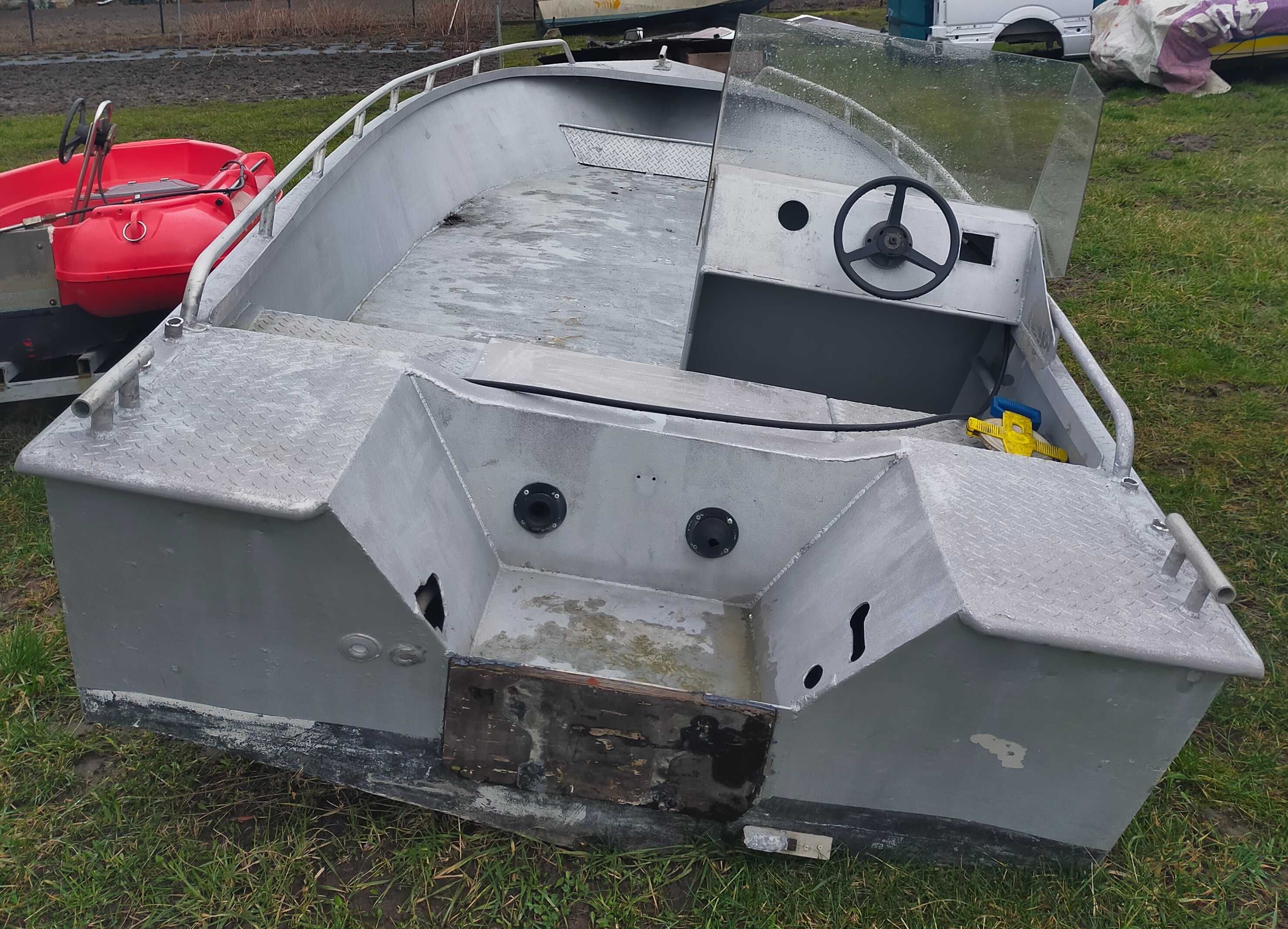 Łódź łódka aluminiowa wędkarska 6,25 m