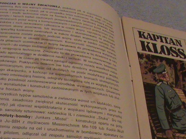 Kapitan Kloss nr 15 - Tajemnica profesora Riedla - pierwsze wydanie!