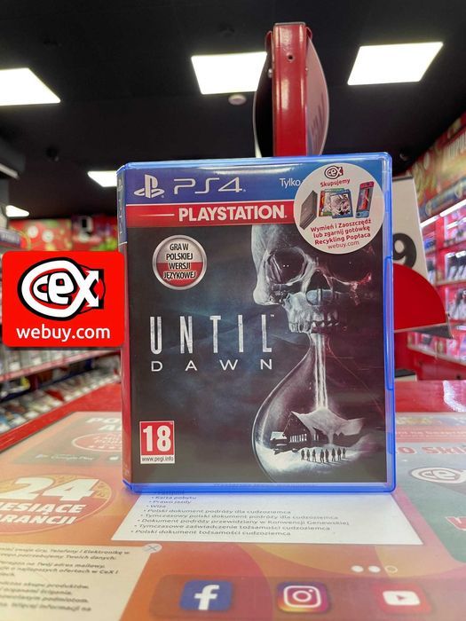 Until Dawn Playstation 4 CeX Częstochowa