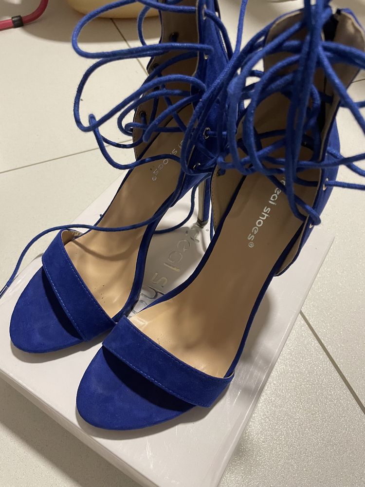 Sandały Niebieskie