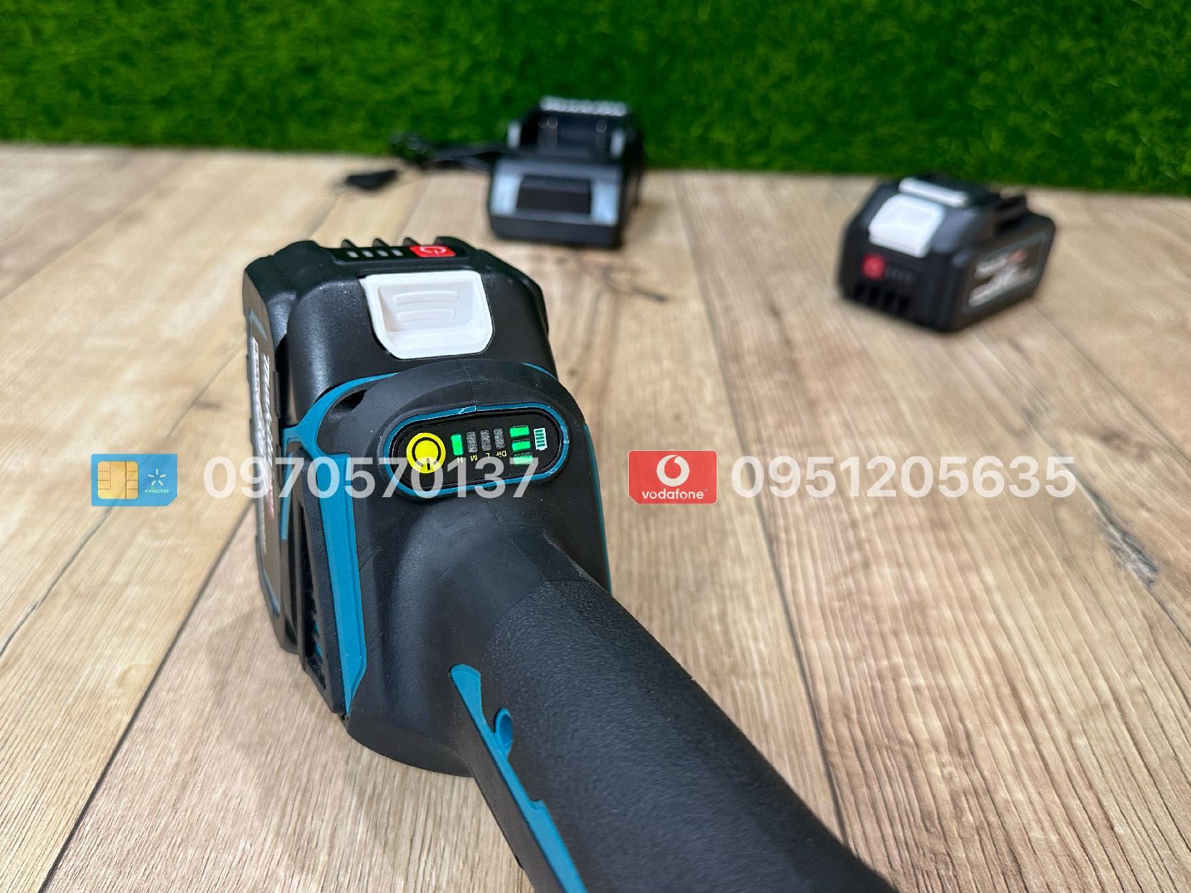 Болгарка акумуляторна Makita DGA504 36V 8Ah 4 режими швидкості 1200ват