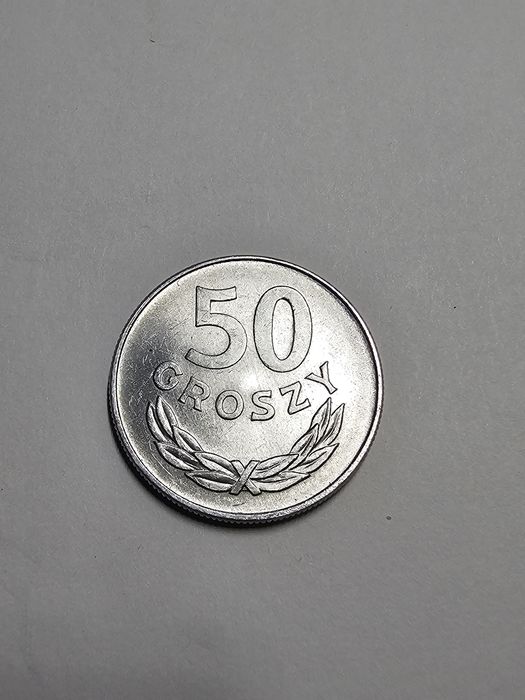 Moneta nr.131 nominał 50 groszy rok 1976 za 10 zł