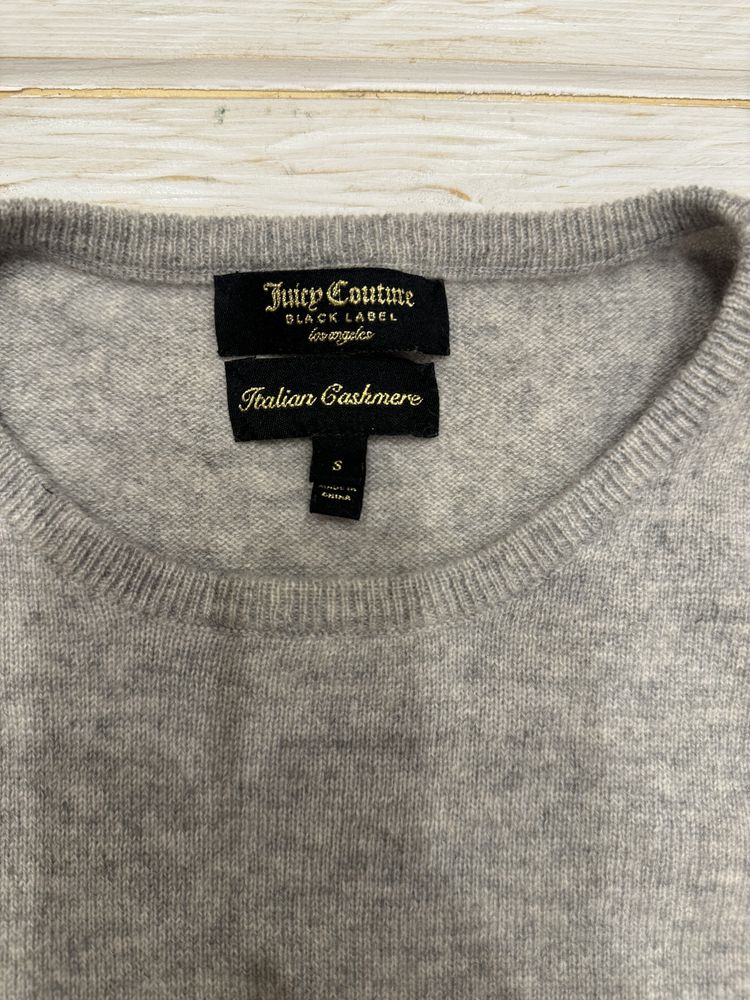 Juicy Couture cashmere  кашемировый свитер джемпер светр кашемір 100%