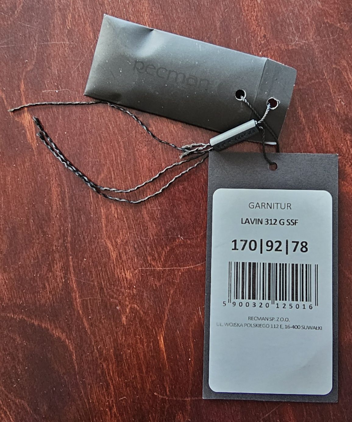 granatowy garnitur Recman Lavin 312 G SSF