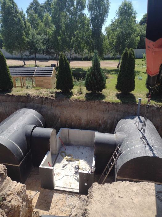 Piwnica betonowa ziemianka 2x350cm B30W8 solidna konstrukcja schody