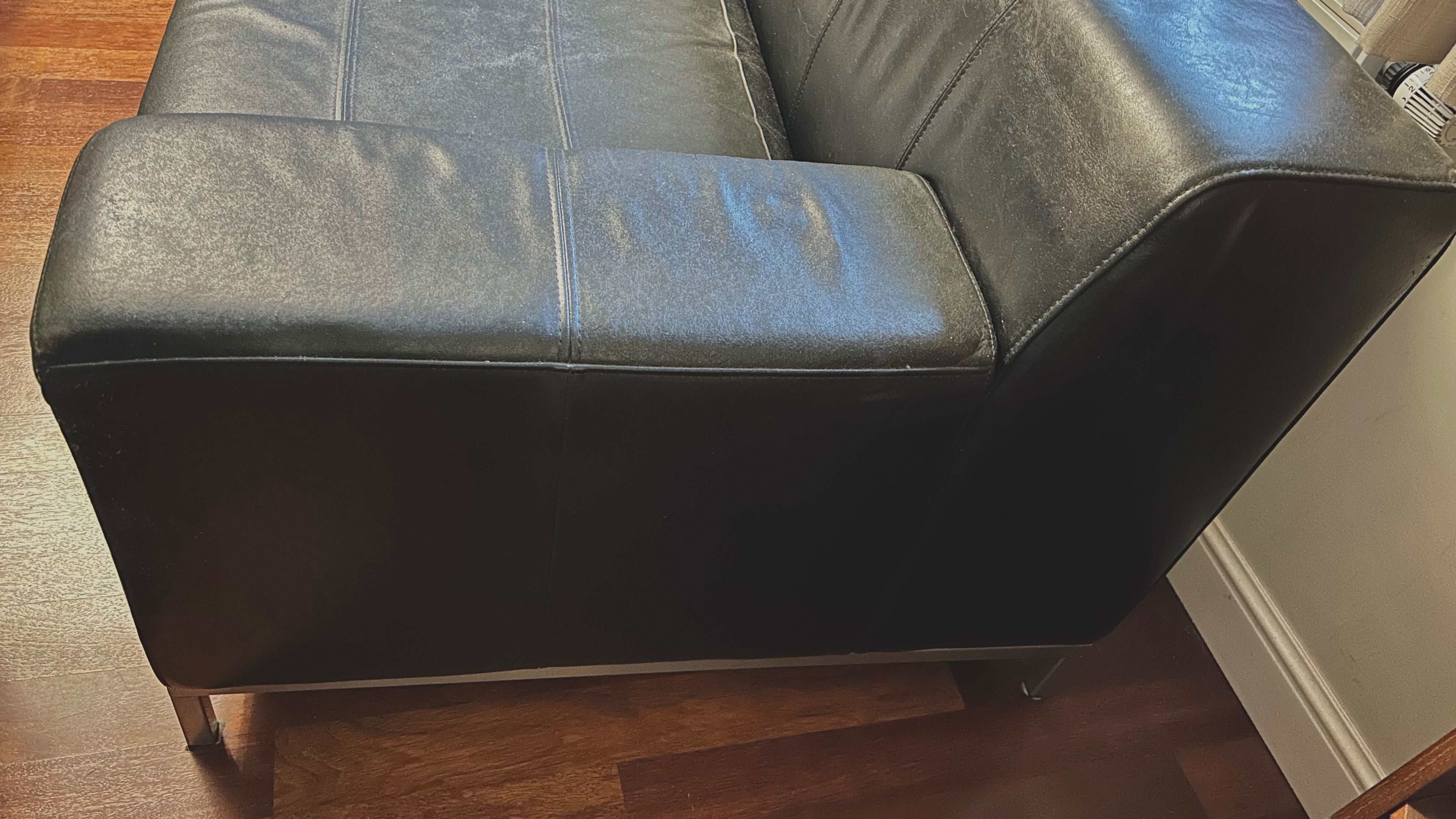 Sofa Kanapa IKEA Kramfors (3-os) czarna