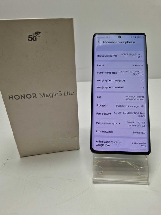 Telefon Honor Magic 5 LITE 256GB  Na Części