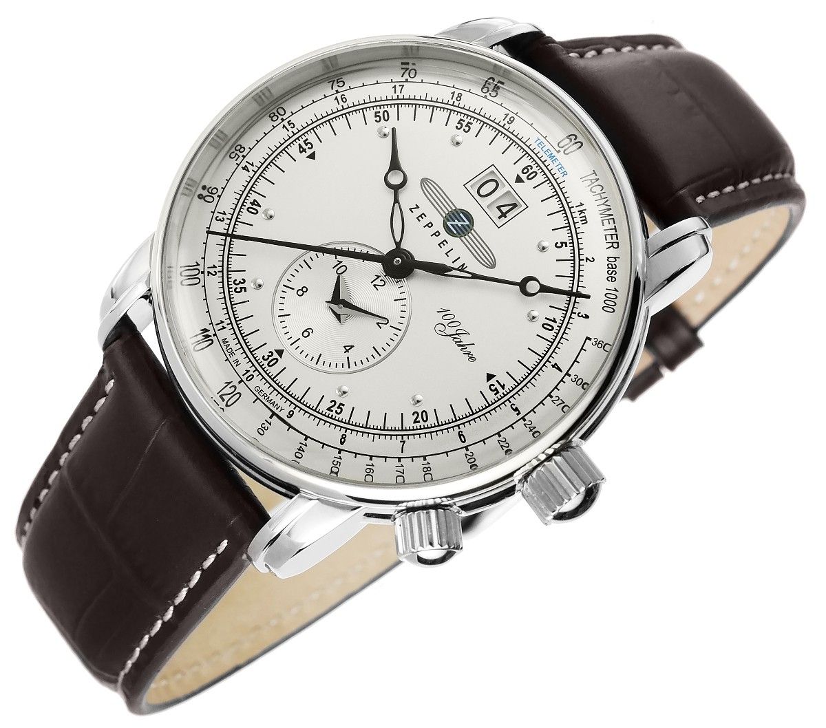 zegarek męski zeppelin 100 yahre 7640-1 + box