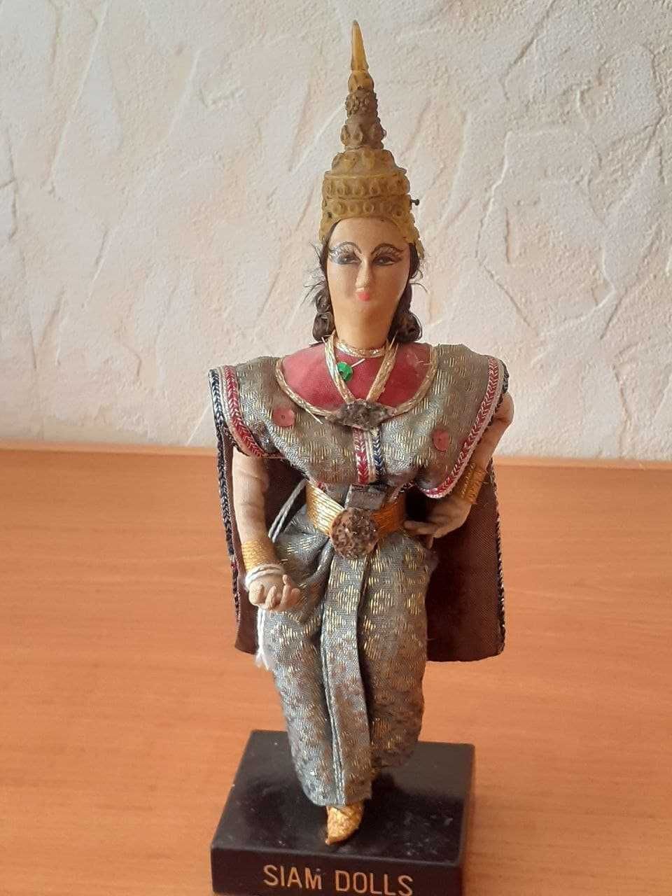 Антикварная сувенирная кукла Сиам (Таиланд) 40-50 г.г.