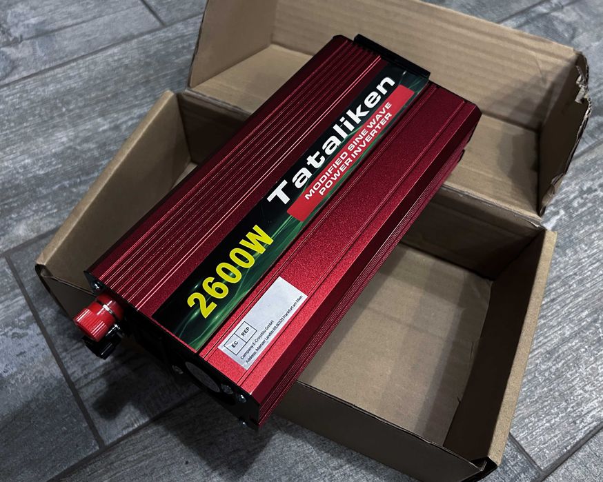 Інвертор Tataliken 2600W DC 12V To AC 220V