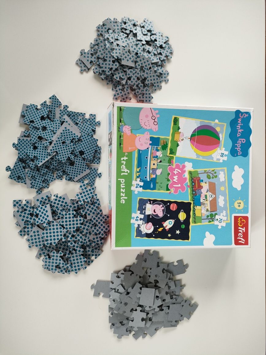 Puzzle Świnka Peppa