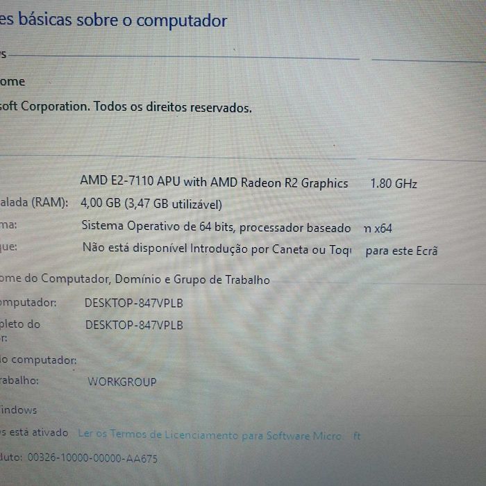 Motherboard HP 15-ba005np processador AMD E2-7110, dá p outros modelos