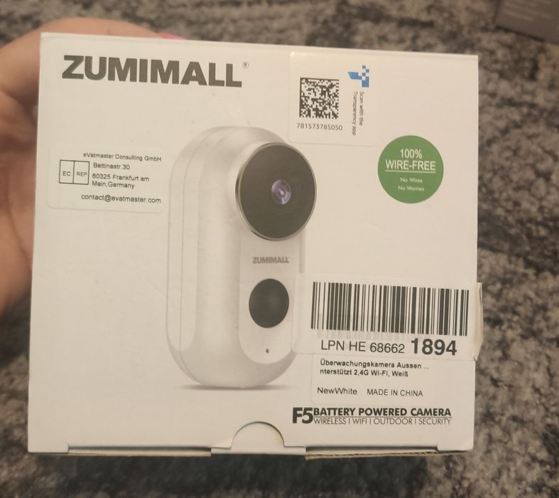 Nowa Kamera kopułowa ZUMIMALL F5 3 Mpx