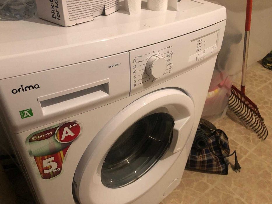 Máquina de Lavar Roupa Orima ORM105A++ – 5kg – Classe Energética A++