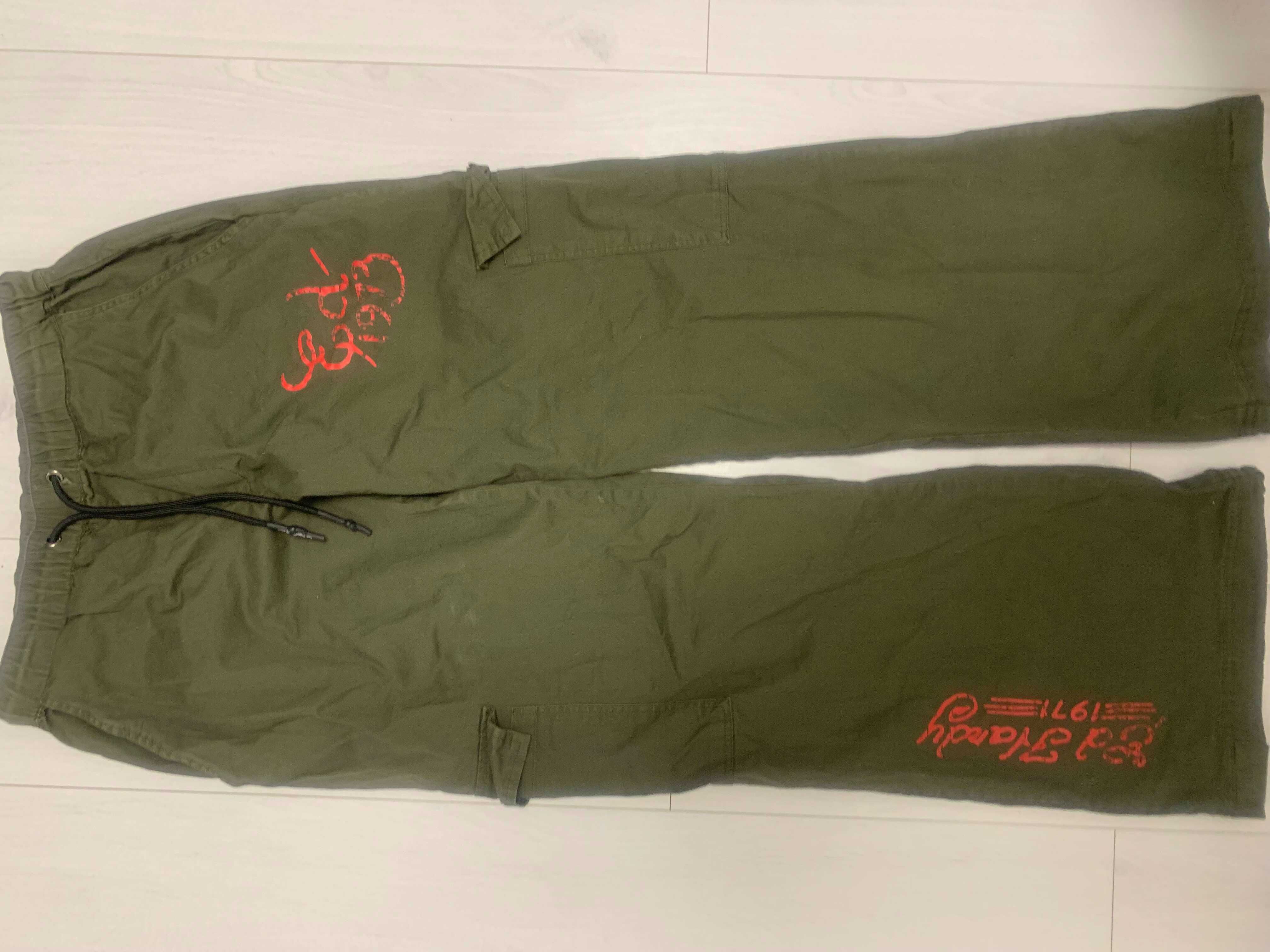 Джинсы Ed Hardy sk8 drip casual ykk