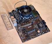 MSI B450-A PRO + Ryzen 5 5500 + chłodzenie + 32GB RAM