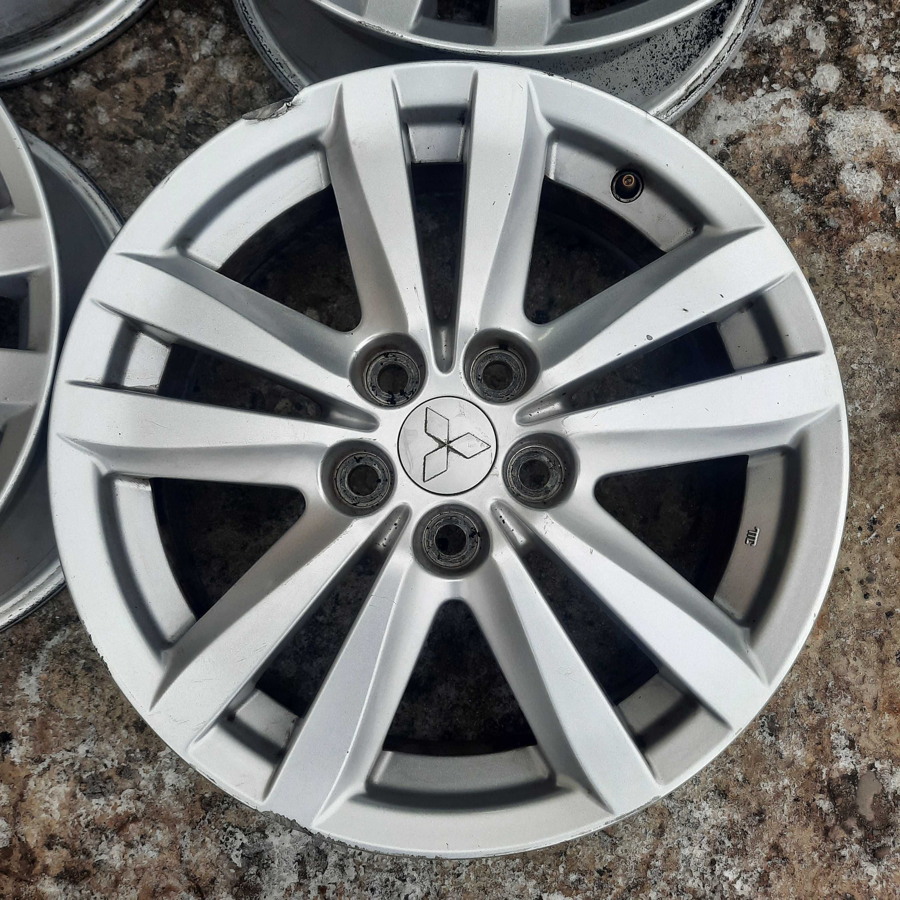 Диски титановые, литые R17 5x114,3 Mitsubishi (Митсубиси) 4шт.