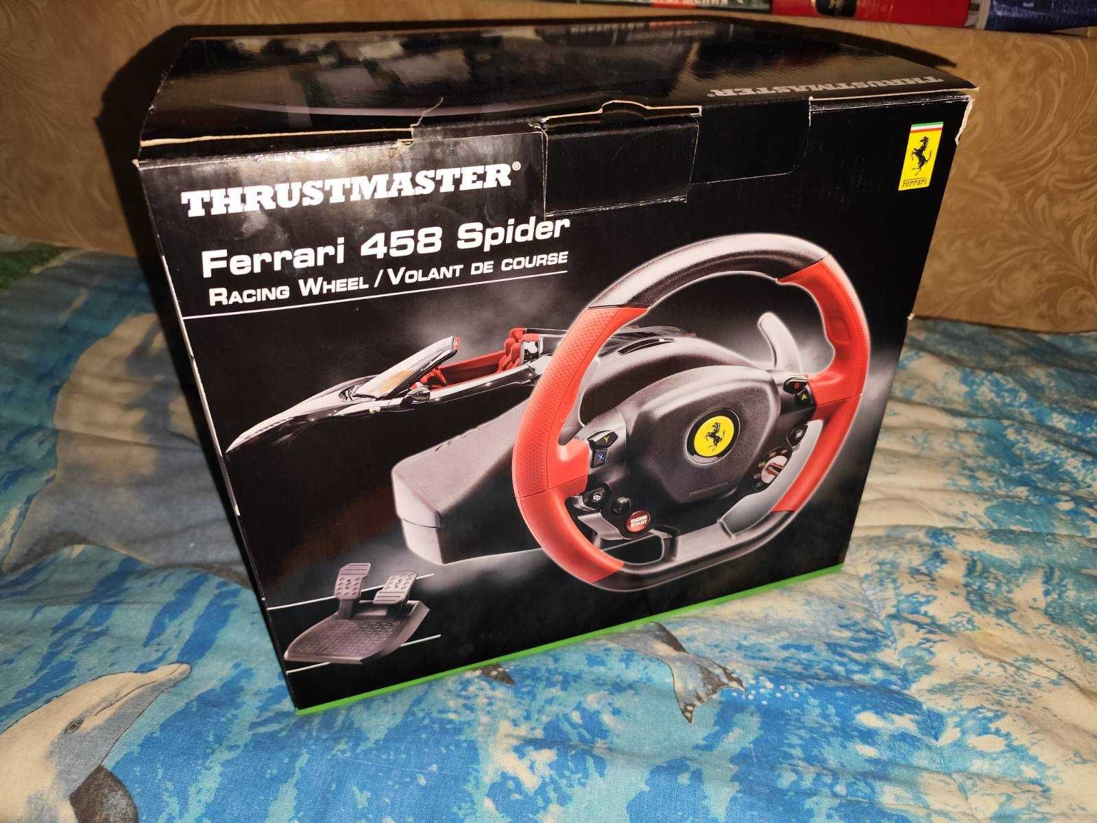 Комплект (кермо та педалі) Thrustmaster Ferrari 458 Spider  (XBOX ONE)