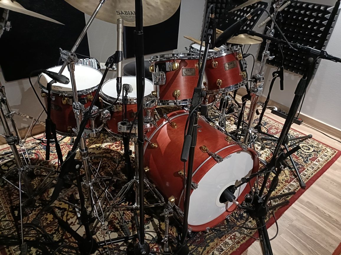Bateria Mapex Orion com tarola Mapex Black Panther