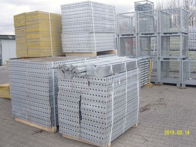 Szalunki ścienne lekkie zestaw 40 m2 fundamentowe