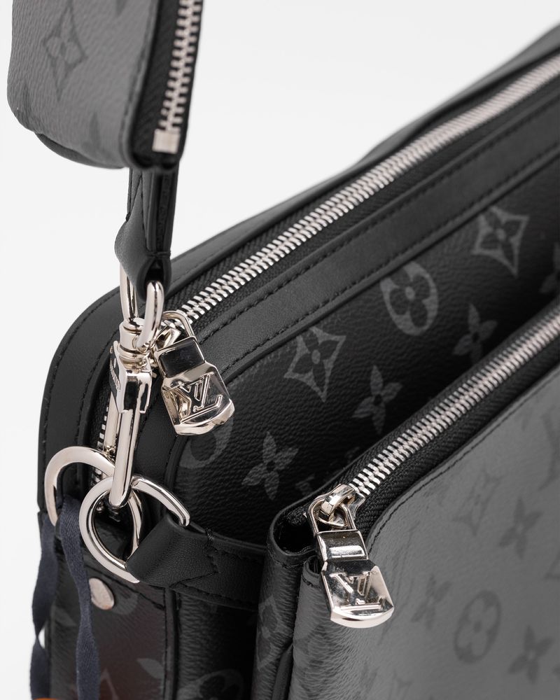 Чоловіча сумка Louis Vuitton мужская сумка барсетка мессенджер 3 в 1