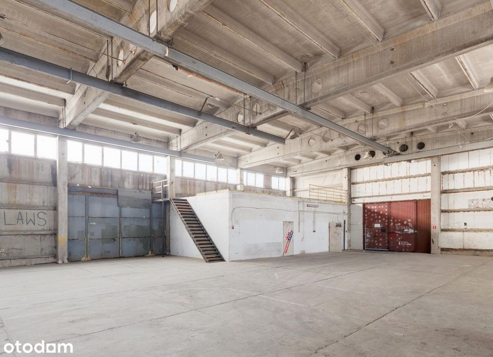 Hala magazynowa | rampa | brama | biura | wolna od 1.01