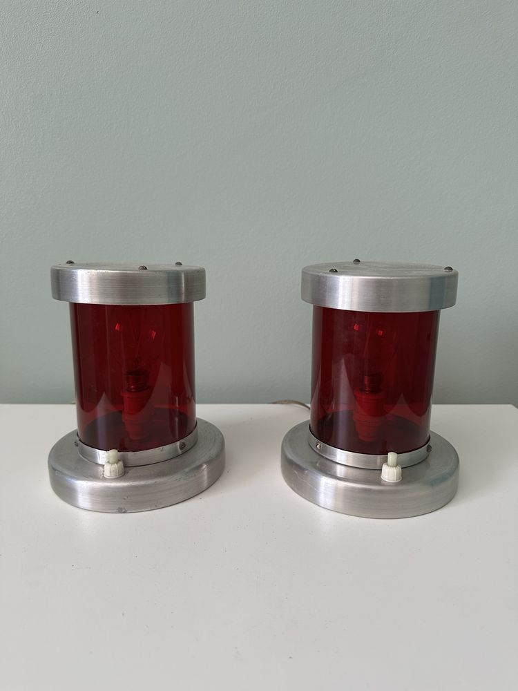 2 Candeeiros De Mesa Space Age