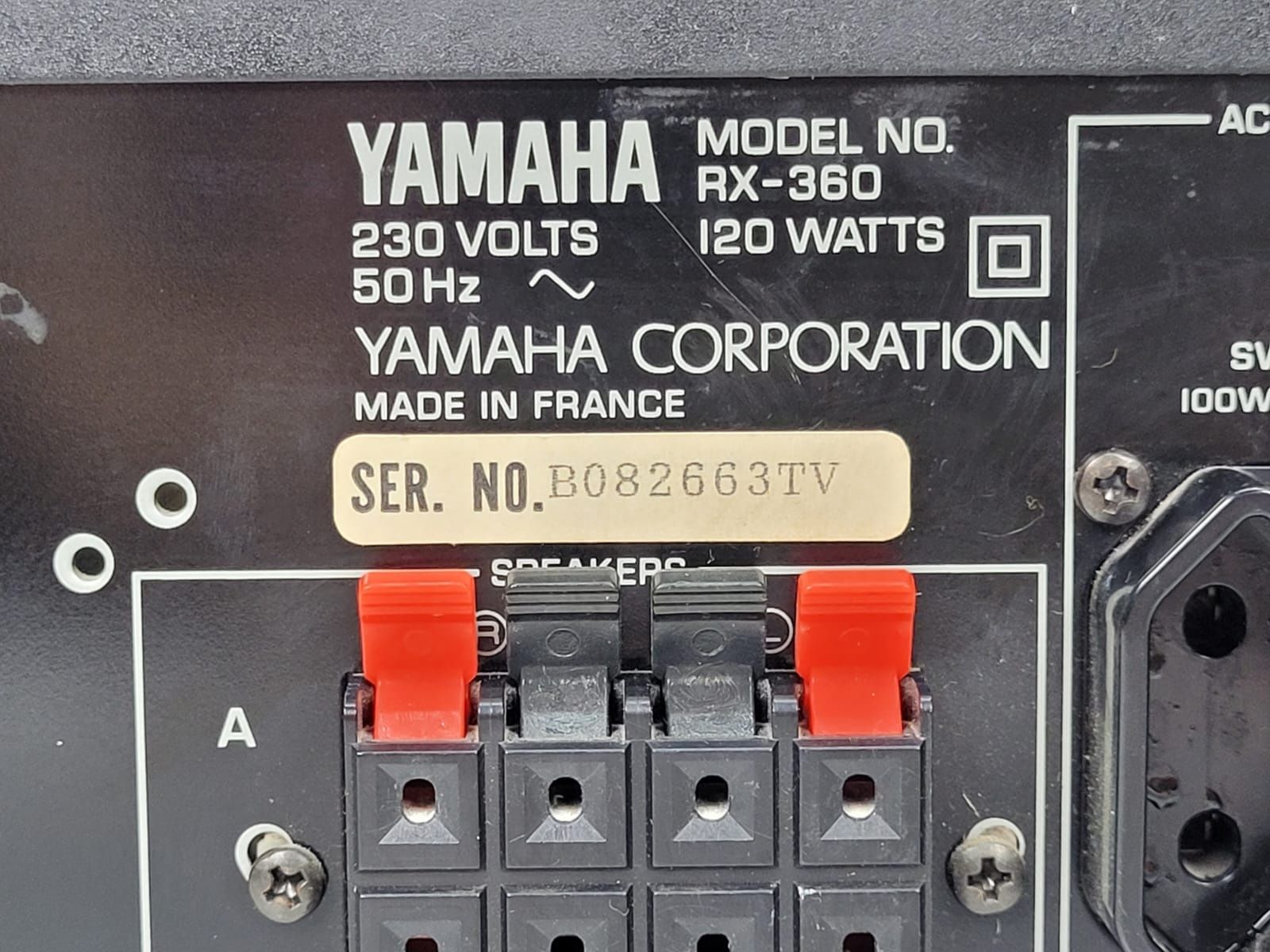 Yamaha RX 360 Wzmacniacz 2x55W 8ohm Dobór Audio amplituner