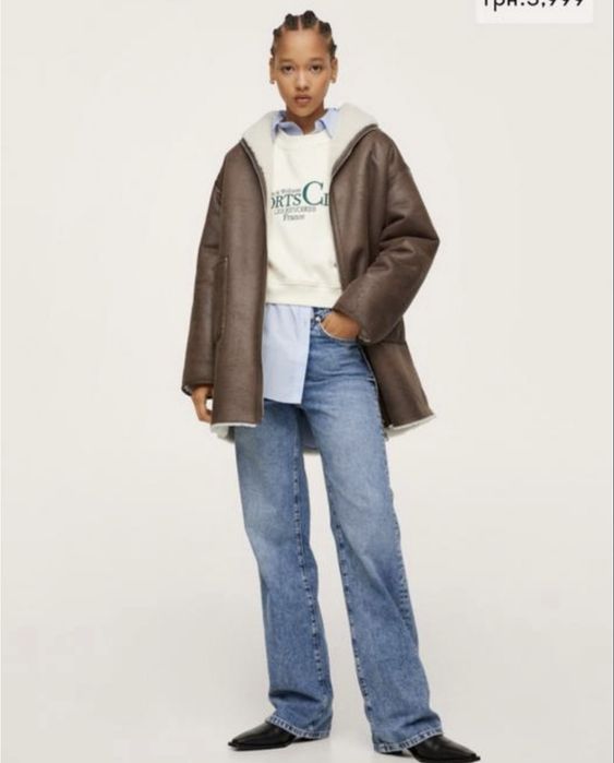 Дублянка авіатор оверсайз